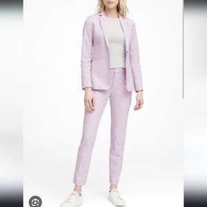 Banana Republic Lavender Blazer & Trousers